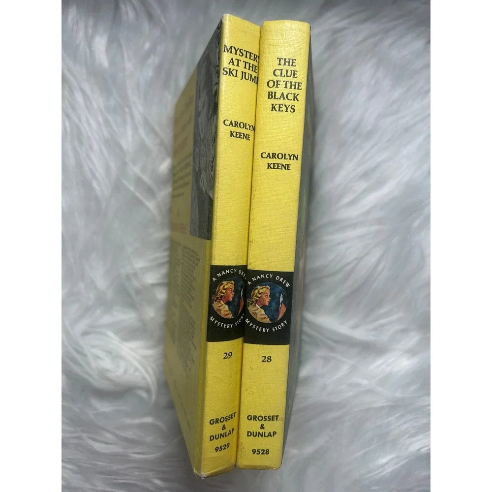 Nancy Drew Starter Set Mystery Stories 5 Book Collection & #28‎ & 29 - #296